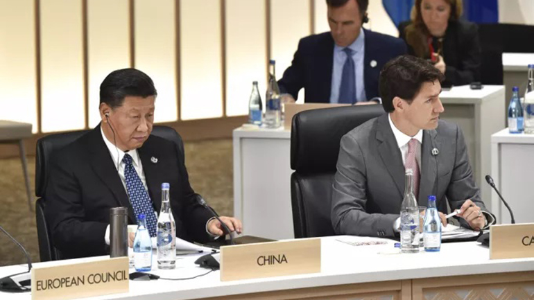 G20: Ο πρόεδρος της Κίνας κατηγορεί τον πρωθυπουργό του Καναδά για διαρροή ιδιωτικής τους συζήτησης